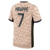 Maillot de Supporter Paris Saint-Germain Mbappé 7 Quatrième Jordan 2023-24 Pour Homme